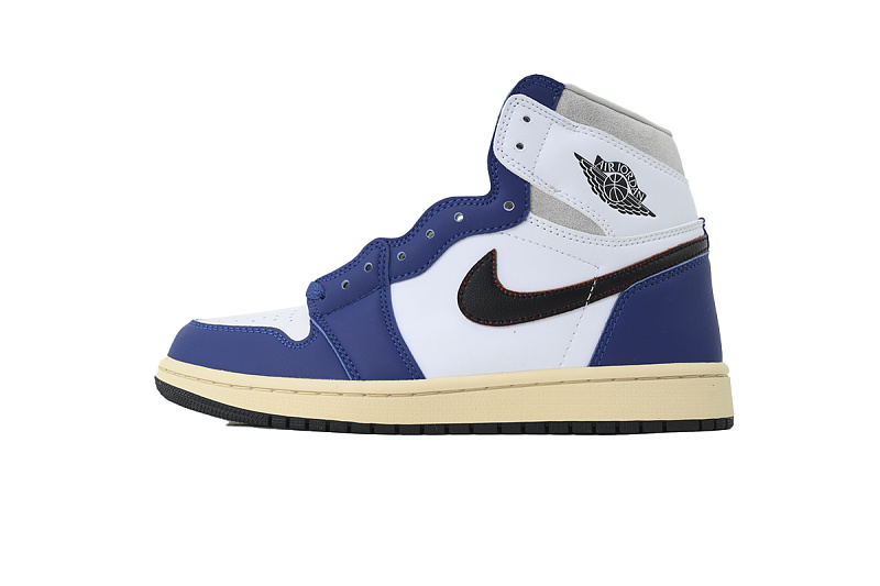 【AA1TA】黑蓝 乔丹1代高帮 DZ5485-100 Air Jordan 1 Retro High OG 'Rare Air - Deep Royal Blue'