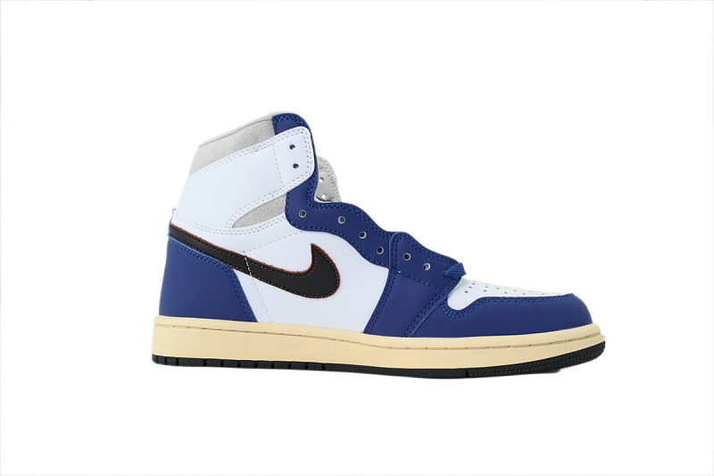 【AA1TA】黑蓝 乔丹1代高帮 DZ5485-100 Air Jordan 1 Retro High OG 'Rare Air - Deep Royal Blue'