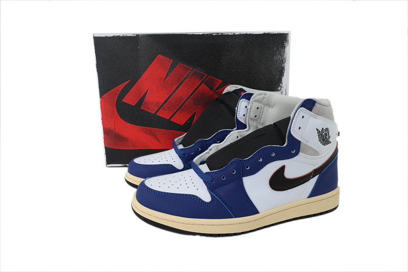 【AA1TA】黑蓝 乔丹1代高帮 DZ5485-100 Air Jordan 1 Retro High OG 'Rare Air - Deep Royal Blue'