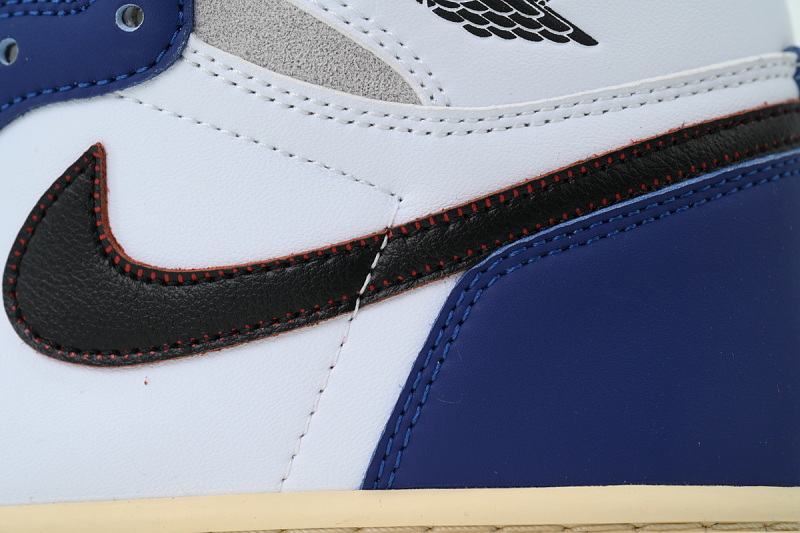 【AA1TA】黑蓝 乔丹1代高帮 DZ5485-100 Air Jordan 1 Retro High OG 'Rare Air - Deep Royal Blue'