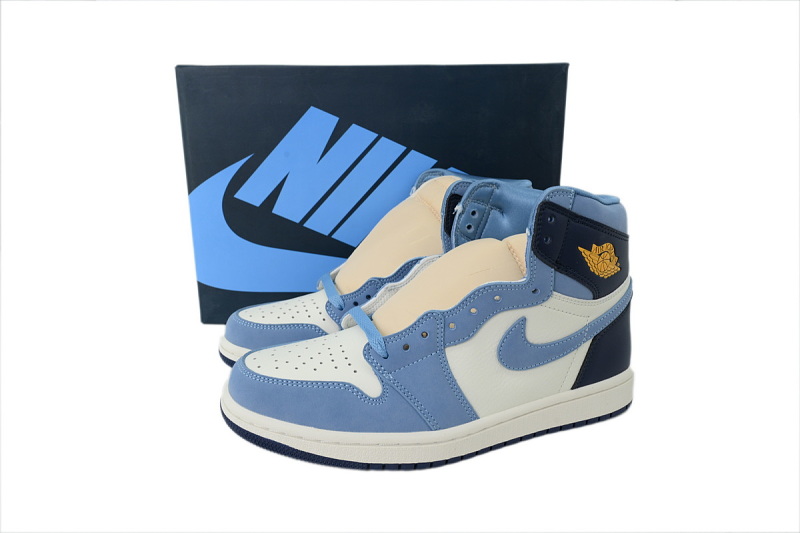 【AA1TA】蓝白 乔丹1代高帮 FD2596-400 Wmns Air Jordan 1 Retro High OG 'First in Flight'
