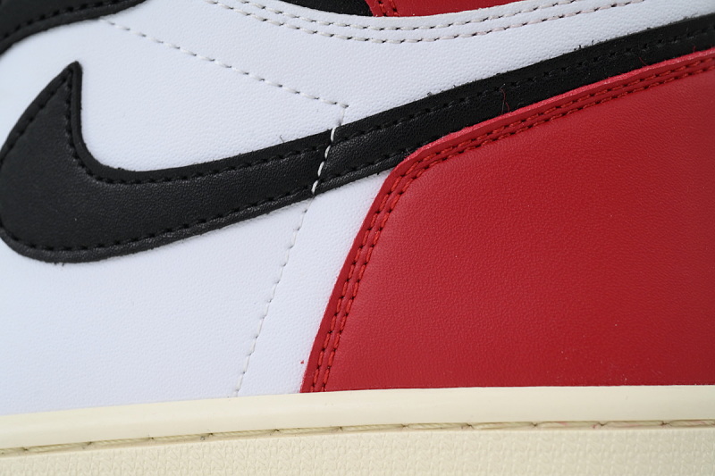 【AA1TA】复刻黑脚趾 乔丹1代高帮 DZ5485-106 Air Jordan 1 Retro High OG 'Black Toe Reimagined'