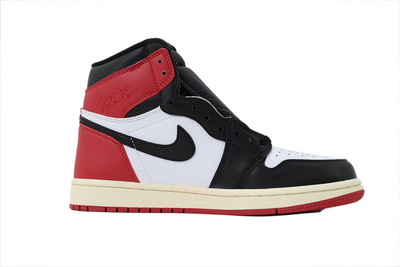 【AA1TA】复刻黑脚趾 乔丹1代高帮 DZ5485-106 Air Jordan 1 Retro High OG 'Black Toe Reimagined'