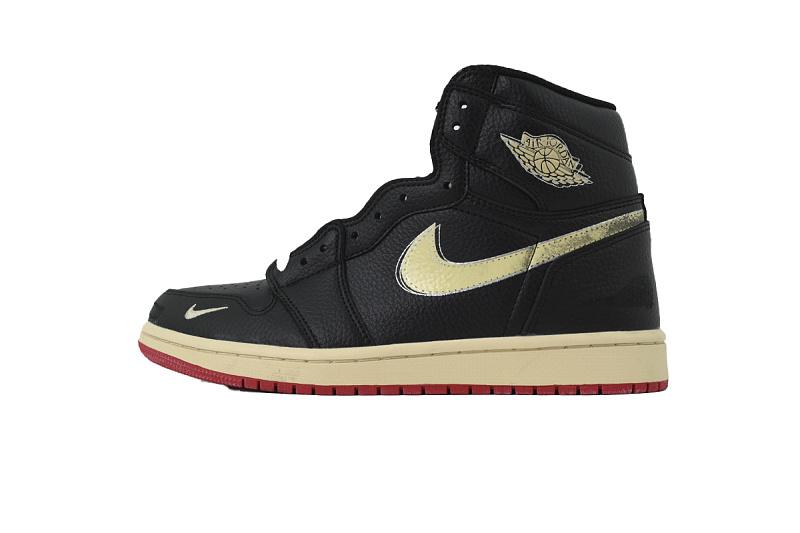 【AA1TA】白黑红 乔丹1代高帮 IB8958-100 Fragment Design x Travis Scott x Air Jordan 1 White, black, red