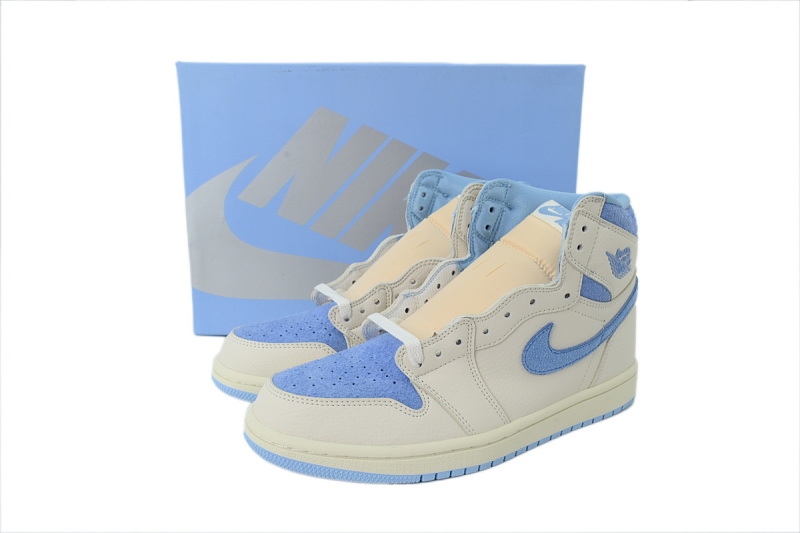 【AA1TA】蓝色 乔丹1代高帮 FD2596-102 Wmns Air Jordan 1 High OG 'Pale Ivory Pyschic Blue'