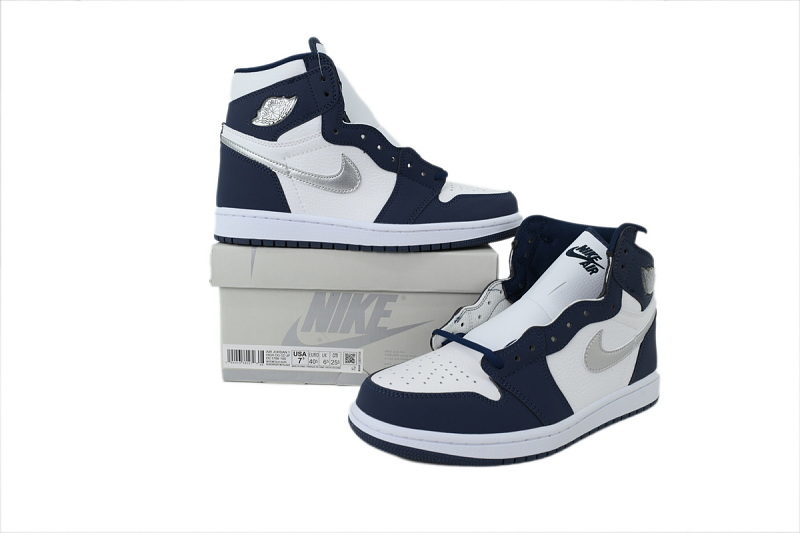 【AA1TA】海蓝军 乔丹1代高帮 DC1788-100 Air Jordan 1 Retro High CO.JP 'Midnight Navy' 2020