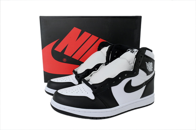 【AA1TA】黑白熊猫 乔丹1代高帮 555088-010 Air Jordan 1 Retro High OG 'Black White' 2014