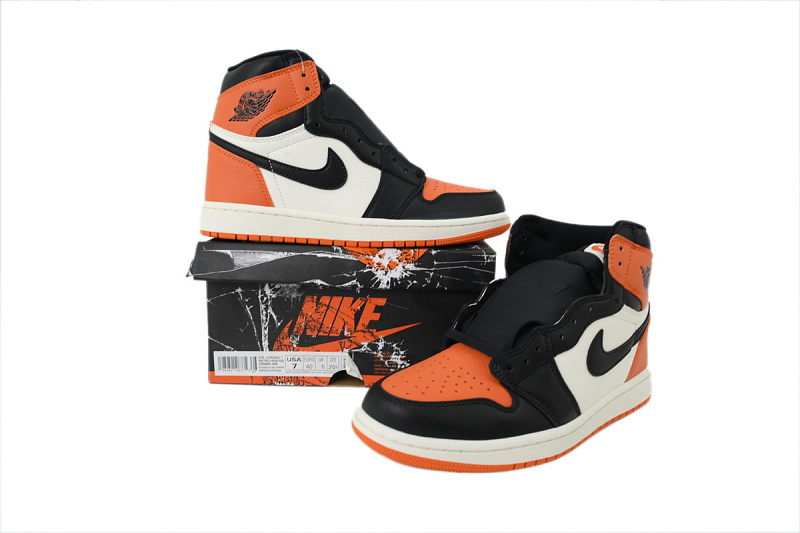 【AA1TA】扣碎2.0 乔丹1代高帮 DZ5485-008 Air Jordan 1 Retro High OG 'Shattered Backboard' 2025