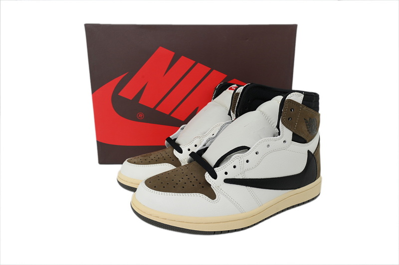【AA1TA】反转深棕 乔丹1代高帮 CD4487-001 Travis Scott x Air Jordan 1 Retro High OG 'Mocha'