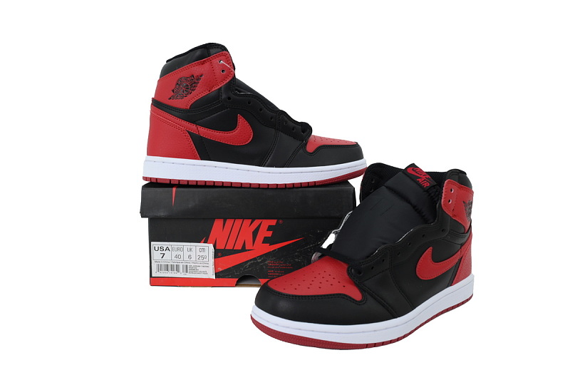 【AA1TA】黑红禁穿 乔丹1代高帮 555088-001 Air Jordan 1 Retro High OG 'Banned' 2016