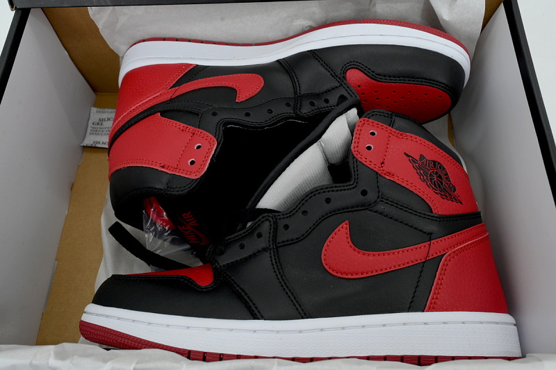 【AA1TA】黑红禁穿 乔丹1代高帮 555088-001 Air Jordan 1 Retro High OG 'Banned' 2016