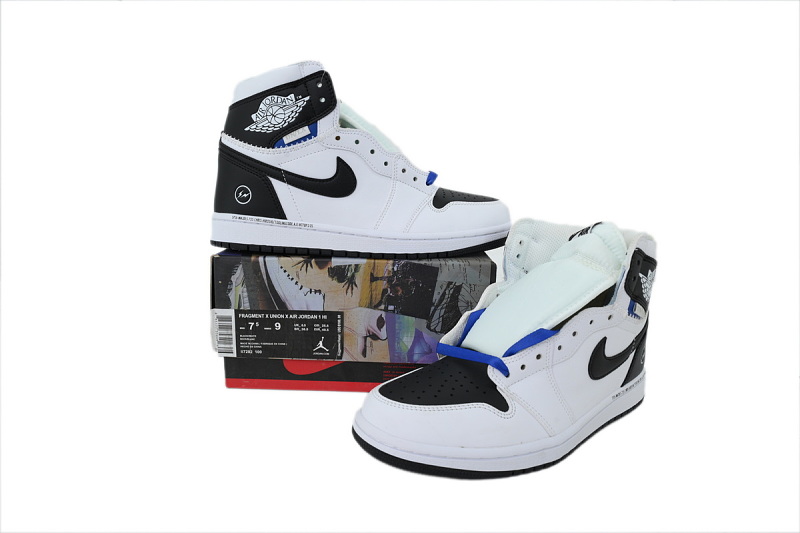 yupoo_317721_9d67432a.jpg 【AA1TA】UN闪电黑白 乔丹1代高帮 II7282-100Fragment Design x Union LA x Air Jordan 1 Retro High OG 'White Black'