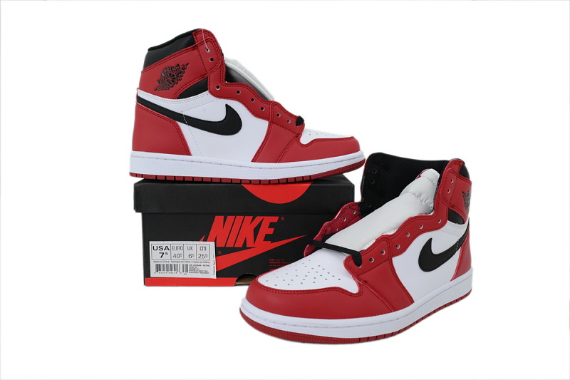 【AA1TA】芝加哥 乔丹1代高帮 555088-101 Air Jordan 1 Retro High OG 'Chicago' 2015