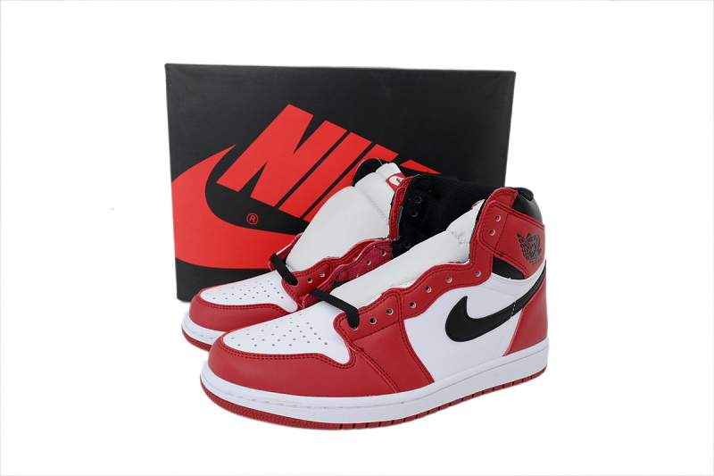 【AA1TA】芝加哥 乔丹1代高帮 555088-101 Air Jordan 1 Retro High OG 'Chicago' 2015