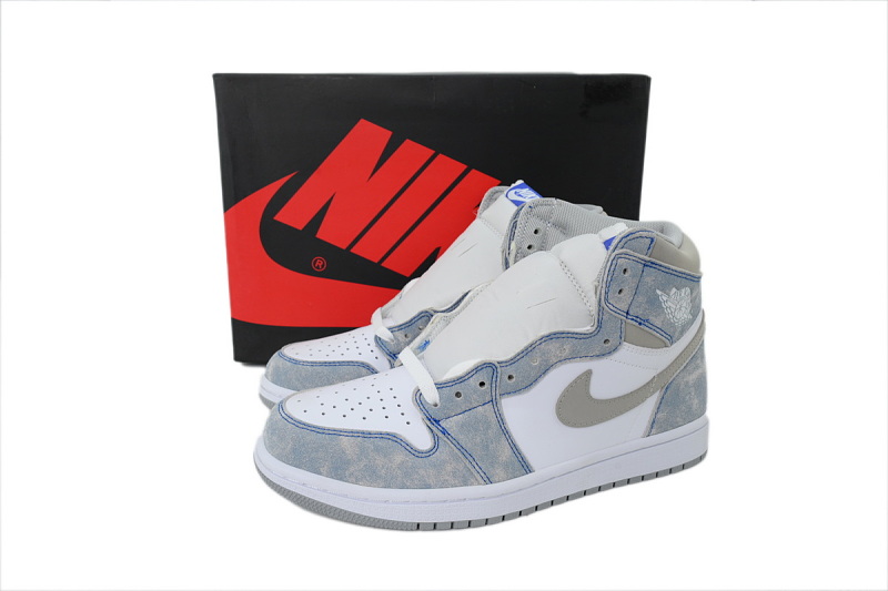 【AA1TA】水洗蓝 乔丹1代高帮 555088-402 Air Jordan 1 Retro High OG 'Hyper Royal'