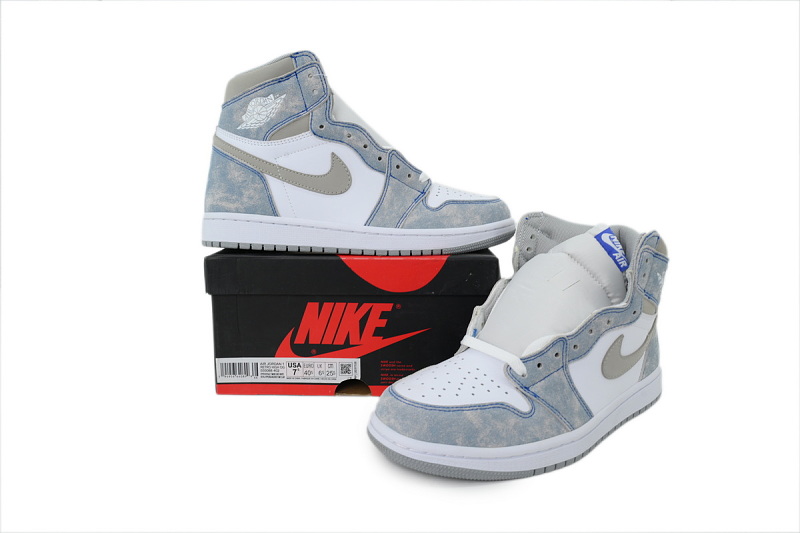 【AA1TA】水洗蓝 乔丹1代高帮 555088-402 Air Jordan 1 Retro High OG 'Hyper Royal'