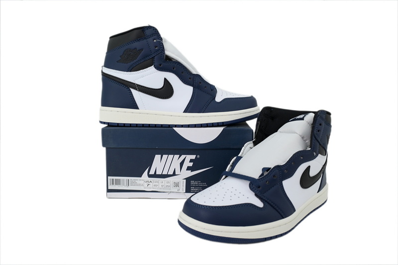 【AA1TA】深蓝白 乔丹1代高帮 DZ5485-401 Air Jordan 1 Retro High OG 'Midnight Navy'