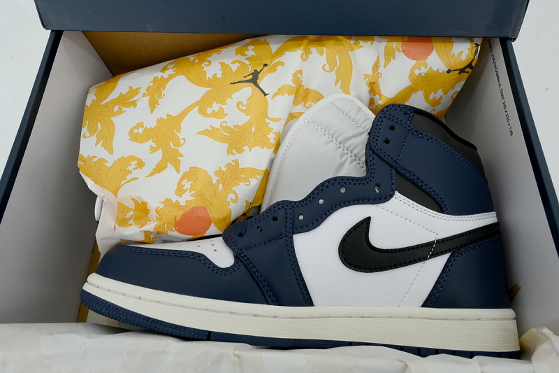 【AA1TA】深蓝白 乔丹1代高帮 DZ5485-401 Air Jordan 1 Retro High OG 'Midnight Navy'