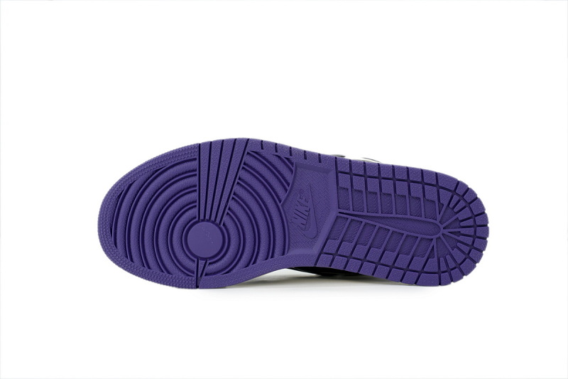 【AA1TA】黑紫脚趾 乔丹1代高帮 555088-501 Air Jordan 1 Retro High OG 'Court Purple'