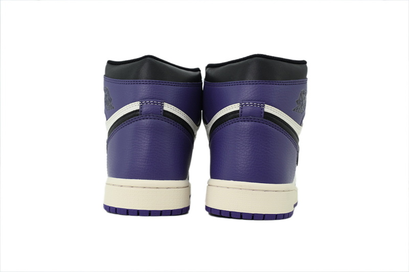 【AA1TA】黑紫脚趾 乔丹1代高帮 555088-501 Air Jordan 1 Retro High OG 'Court Purple'
