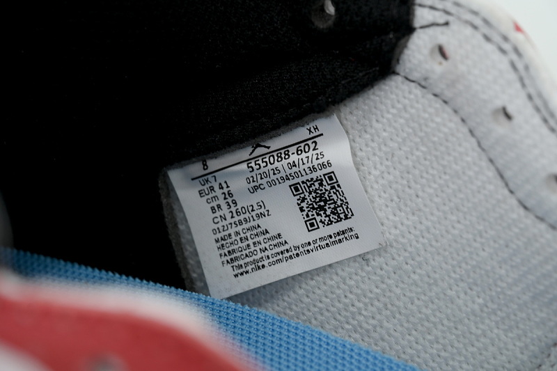 【AA1TA】蜘蛛侠 乔丹1代高帮 555088-602 Marvel x Air Jordan 1 Retro High OG 'Origin Story'