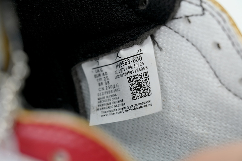 【AA1TA】黑红灰 乔丹1代高帮 HV8563-600 Union LA x Air Jordan 1 Retro High OG SP 'Chicago Shadow'