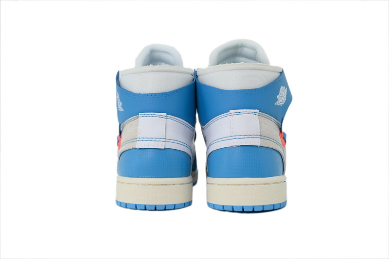 【AA1TA】北卡蓝OW 乔丹1代高帮 AQ0818-148 Off-White x Air Jordan 1 Retro High OG 'UNC'