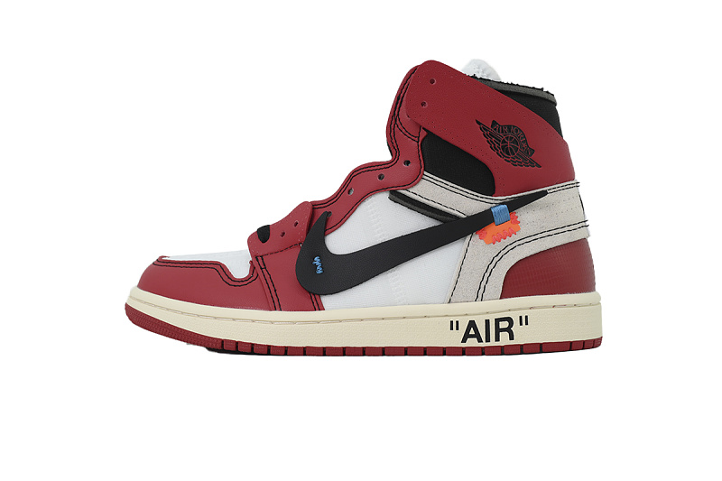 【AA1TA】芝加哥OW 乔丹1代高帮 AA3834-101 Off-White x Air Jordan 1 Retro High OG 'Chicago'