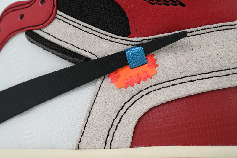 【AA1TA】芝加哥OW 乔丹1代高帮 AA3834-101 Off-White x Air Jordan 1 Retro High OG 'Chicago'