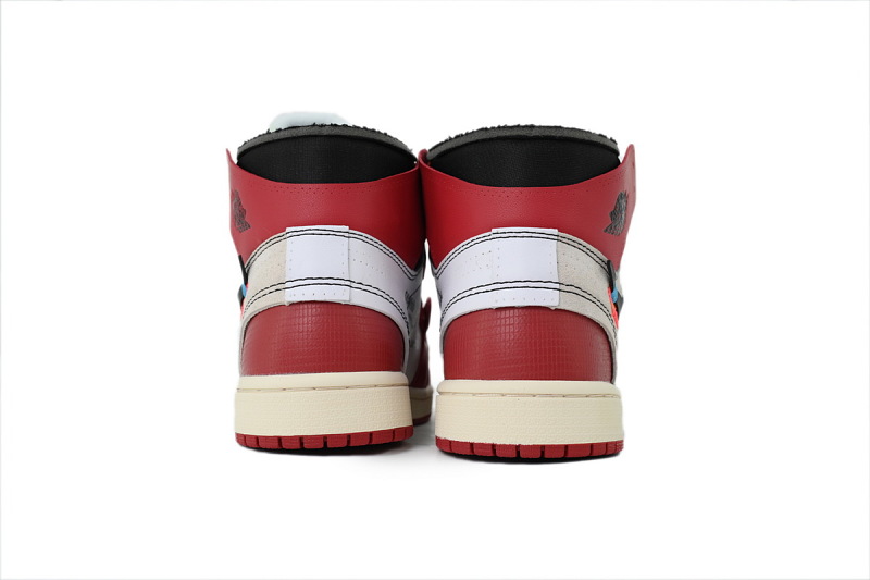 【AA1TA】芝加哥OW 乔丹1代高帮 AA3834-101 Off-White x Air Jordan 1 Retro High OG 'Chicago'