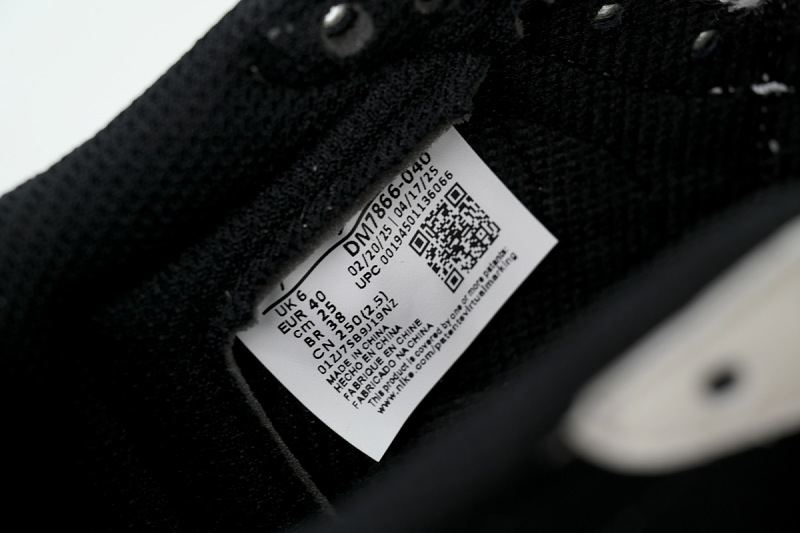 【AA1TA】黑蓝 乔丹1代低帮 DM7866-040 Travis Scott x Air Jordan 1 Low Low Hooked Black Jade