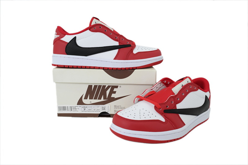 【AA1TA】芝加哥 乔丹1代低帮 DM7866-101 Travis Scott x Air Jordan 1 Low OG 'Chicago'