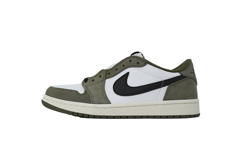 【AA1TA】绿色 乔丹1代低帮 HQ6998-200 Air Jordan 1 Retro Low OG 'Medium Olive'