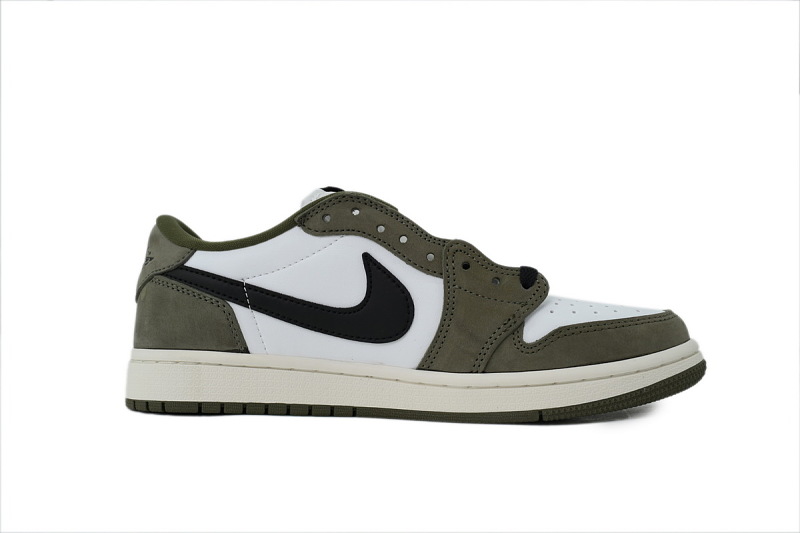 【AA1TA】绿色 乔丹1代低帮 HQ6998-200 Air Jordan 1 Retro Low OG 'Medium Olive'