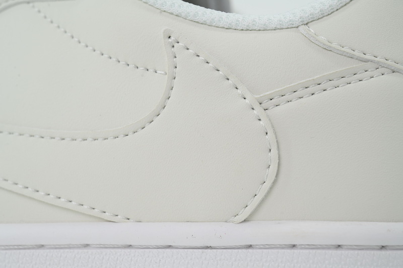 【AA1TA】纯白 乔丹1代低帮 TD1228-111 Travis Scott x Air Jordan 1 Retro Low OG SP 'Michael Rubin White Party'