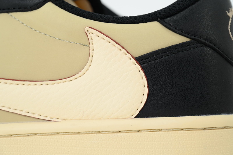【AA1TA】米黑 乔丹1代低帮 DM7866-201 Travis Scott x Air Jordan 1 Retro Low OG SP 'Pale Vanilla'