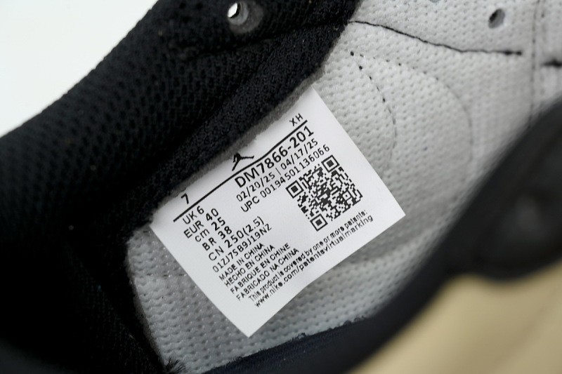 【AA1TA】米黑 乔丹1代低帮 DM7866-201 Travis Scott x Air Jordan 1 Retro Low OG SP 'Pale Vanilla'