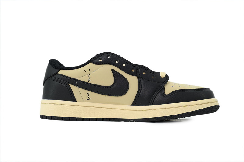 【AA1TA】米黑 乔丹1代低帮 DM7866-201 Travis Scott x Air Jordan 1 Retro Low OG SP 'Pale Vanilla'