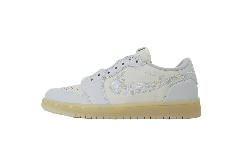 【AA1TA】白兔花勾 乔丹1代低帮 IF4391-100 Air Jordan 1 Retro Low OG 'Rabbit Floral Swoosh'