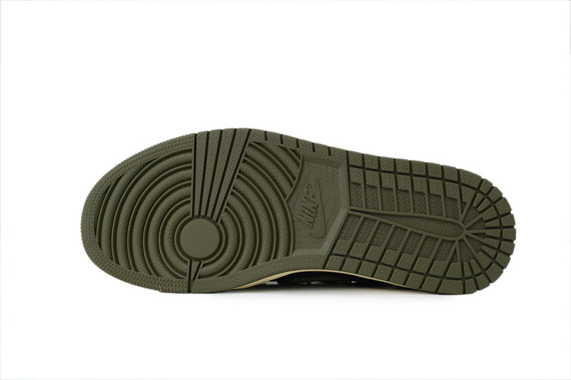 【AA1TA】军绿 乔丹1代低帮 DM7866-002 Travis Scott x Air Jordan 1 Low OG SP 'Black Olive'