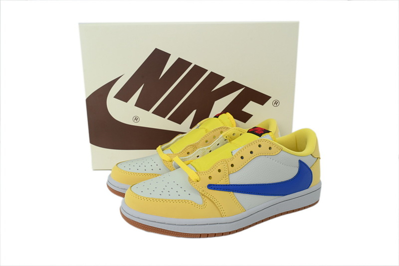 【AA1TA】金丝雀 乔丹1代低帮 DZ4137-700 Travis Scott x Wmns Air Jordan 1 Retro Low OG SP 'Canary'
