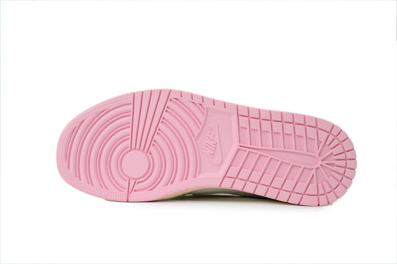 【AA1TA】粉黄 乔丹1代低帮 IQ7604-100 Travis Scott x Air Jordan 1 Retro Low OG 'Shy Pink'