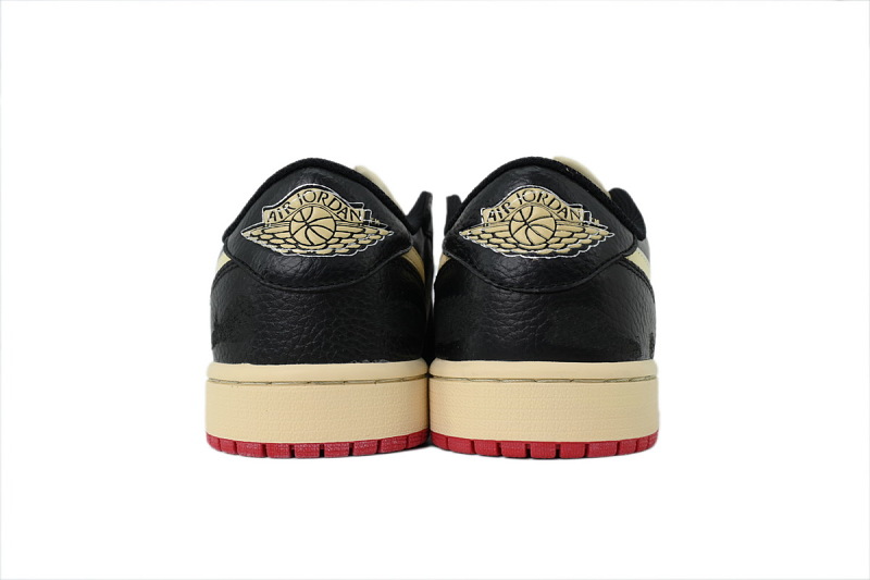 【AA1TA】白黑红 乔丹1代低帮 IB8958-001 Nigel Sylvester x Air Jordan 1 Low OG 'Better With Time'