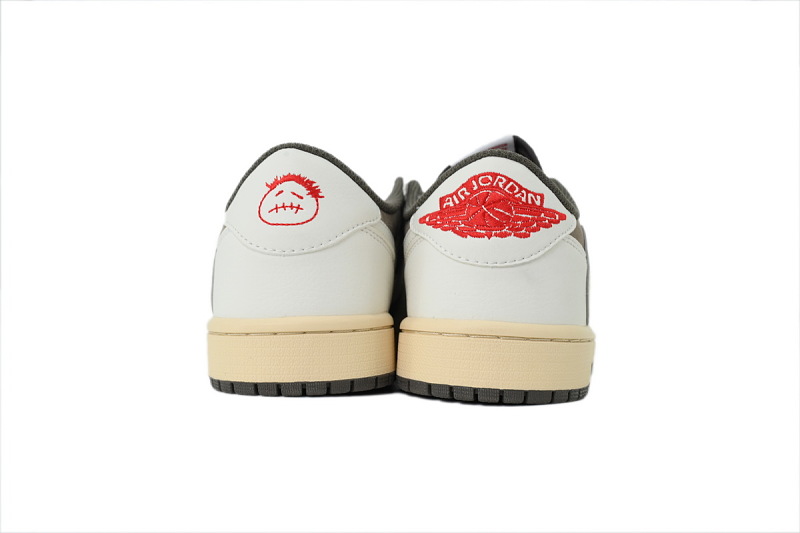 【AA1TA】白棕 乔丹1代低帮 DM7866-162 Travis Scott x Air Jordan 1 Retro Low OG 'Reverse Mocha'