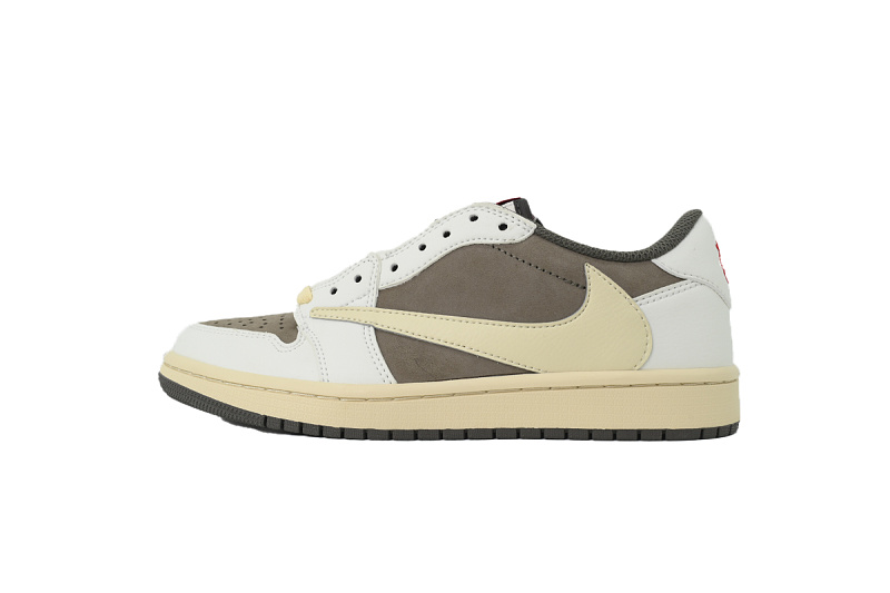 【AA1TA】白棕 乔丹1代低帮 DM7866-162 Travis Scott x Air Jordan 1 Retro Low OG 'Reverse Mocha'