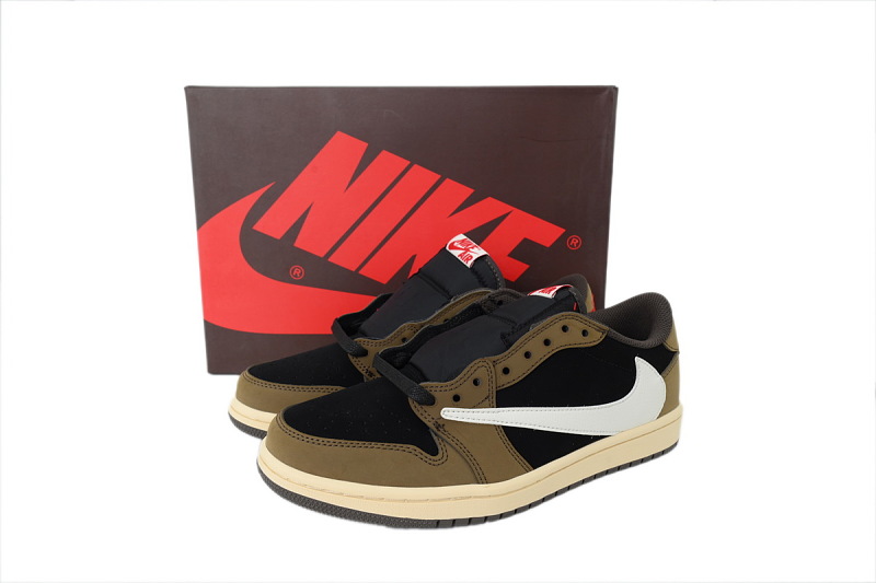 【AA1TA】深棕 乔丹1代低帮 CQ4277-001 Travis Scott x Air Jordan 1 Low 'Mocha'