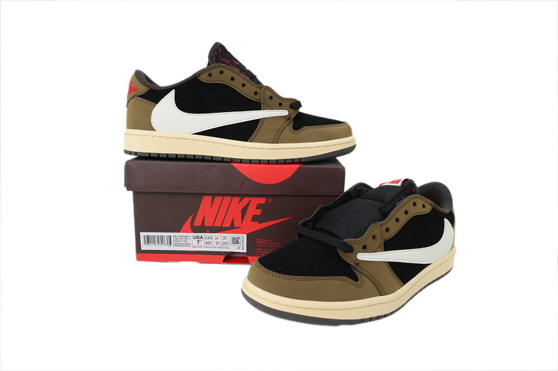 【AA1TA】深棕 乔丹1代低帮 CQ4277-001 Travis Scott x Air Jordan 1 Low 'Mocha'