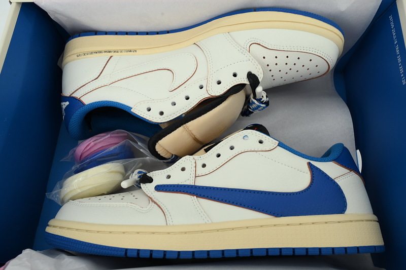 【AA1TA】藤原浩闪电2.0 乔丹1代低帮 DM7866-104 Fragment Design x Travis Scott x Air Jordan 1 Retro Low
