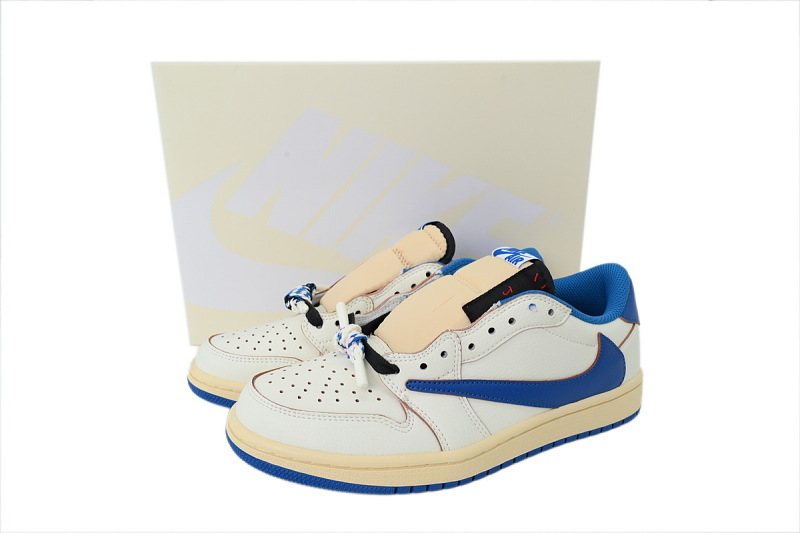 【AA1TA】藤原浩闪电2.0 乔丹1代低帮 DM7866-104 Fragment Design x Travis Scott x Air Jordan 1 Retro Low