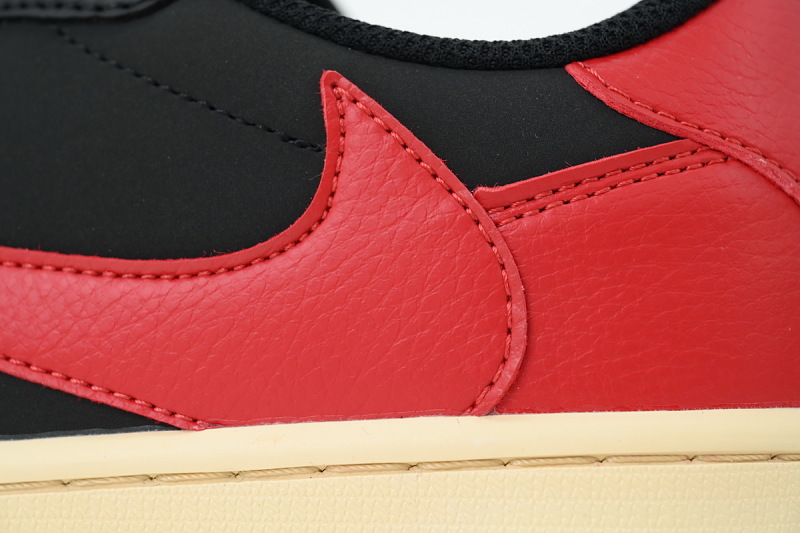 【AA1TA】红黑 乔丹1代低帮 DM7866-061 Travis Scott x Air Jordan 1 Low “Red/Black”
